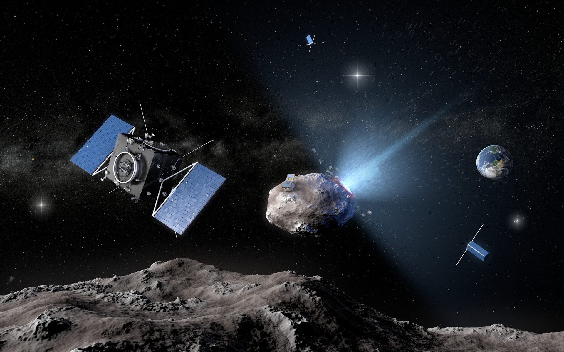 Nur Raumfahrt-Technologie kann die Welt vor Asteroiden schützen